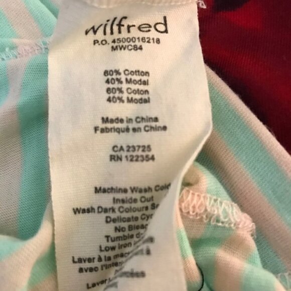 ARITZIA - NWT Wilfred  Muscle T-shirt with pocket size XS - Picture 6 of 6